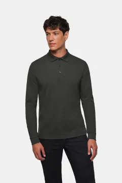 HAKRO Longsleeve Polo Shirt MIKRALINAR® — 46
