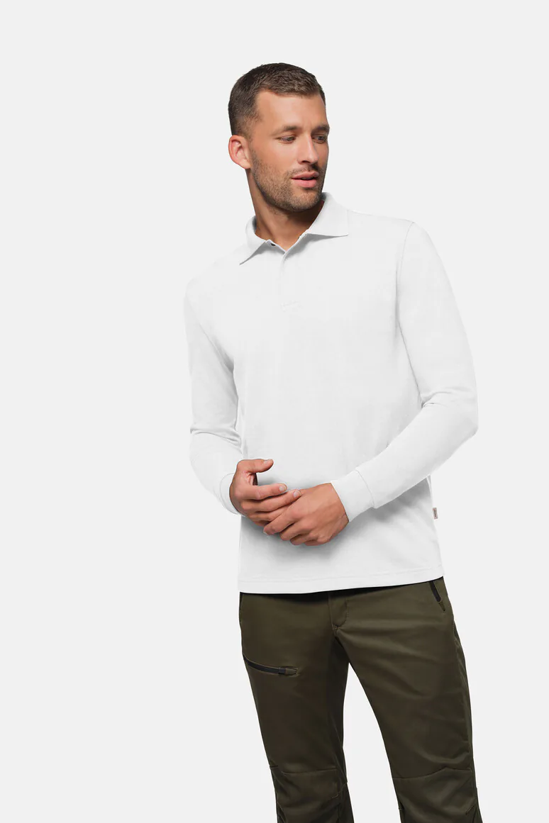 HAKRO Longsleeve-Poloshirt MIKRALINAR® HACCP