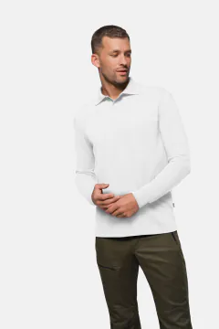 HAKRO Longsleeve-Poloshirt MIKRALINAR® HACCP