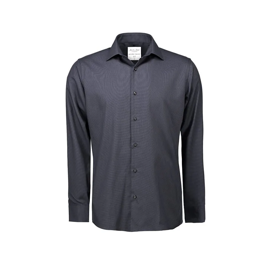 Dobby - Royal Oxford - Long Sleeve Slim Fit Shirt SS311