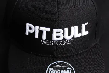 Pit-Bull-West-Coast-3D-Stickerei – 3D Bestickung – RAVEN
