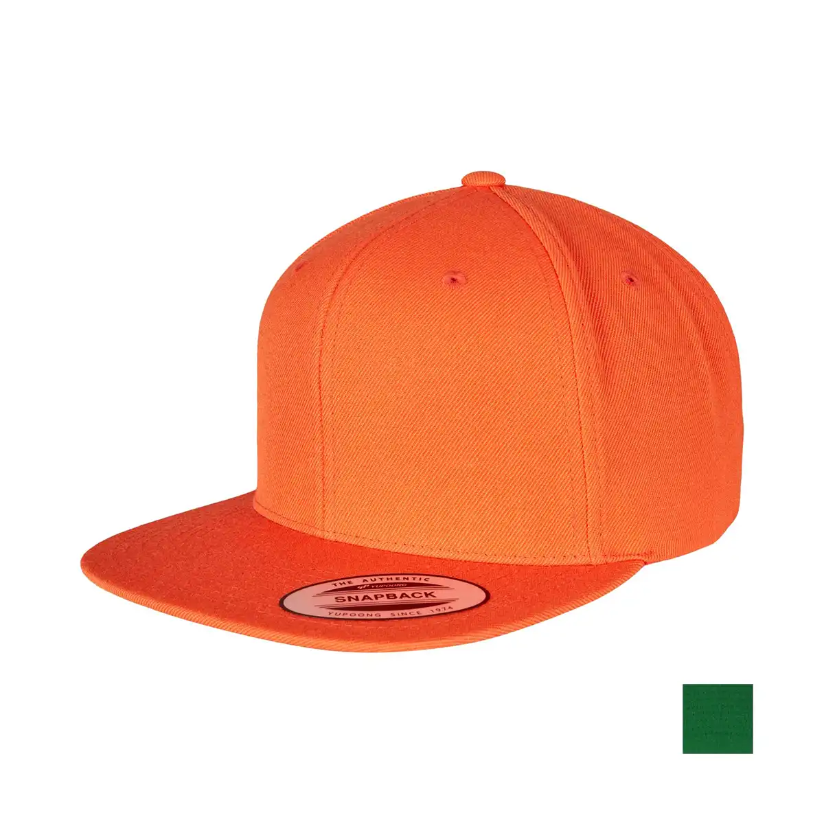 orange classic snapback flexfit