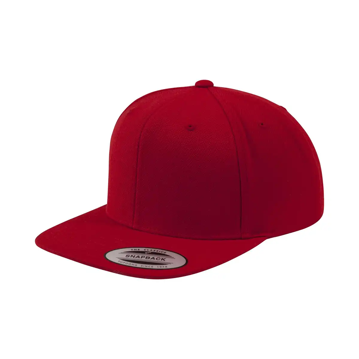 red/red classic snapback flexfit