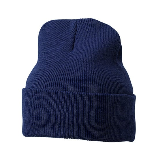Dark Navy - Wintermütze Zoom Knitted