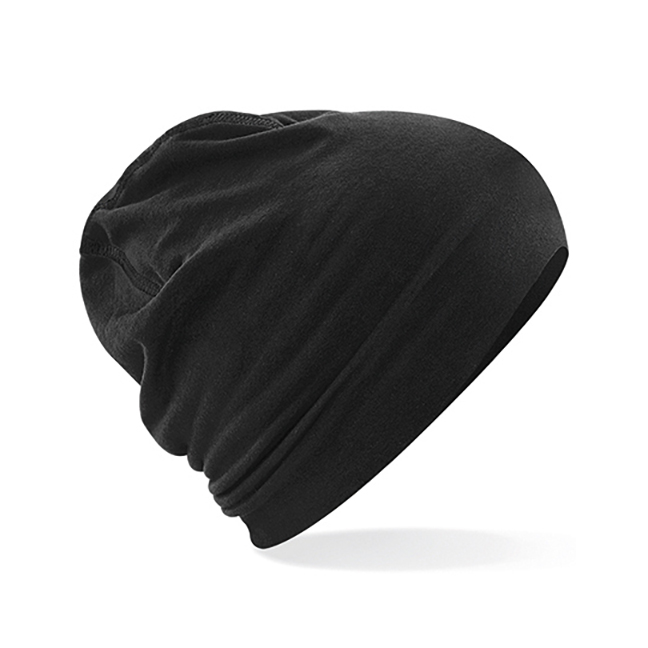 Black - Czapka bawełniana beanie Hemsedal