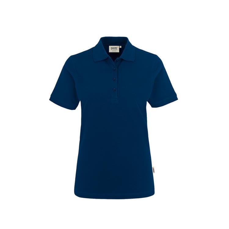Navy Blue - Damska koszulka polo Classic 110