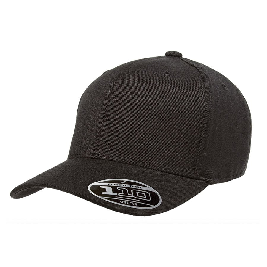 czarna czapka flexfit 110