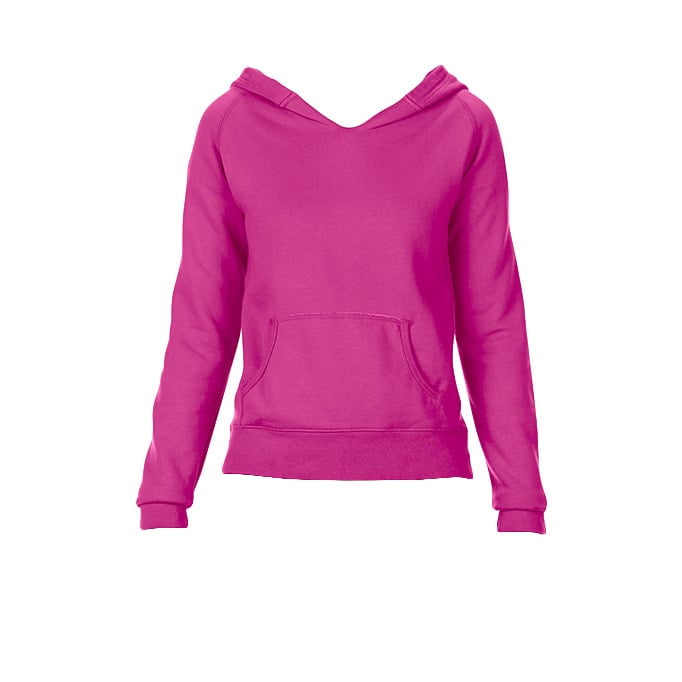 Neon Pink - Damska bluza Hooded CC