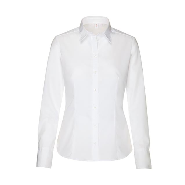 White - Damska bluzka Modern Fit