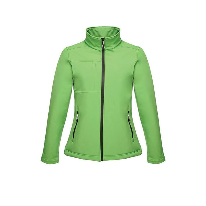 grun jacke mit logo