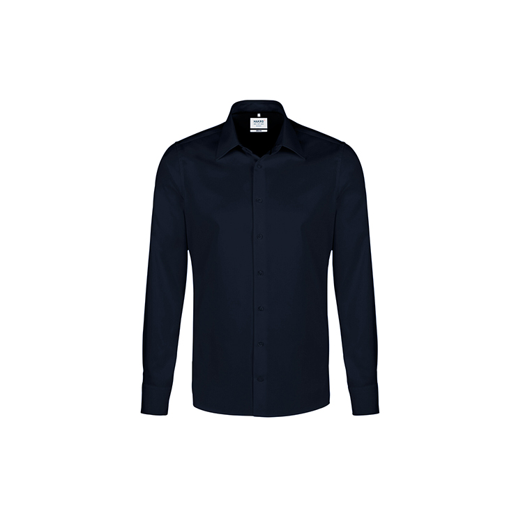 Koszule i bluzki - Koszula typu oxford z długimi rękawami 119 - Hakro 119 - Ink Blue - RAVEN - koszulki reklamowe z nadrukiem, odzież reklamowa i gastronomiczna