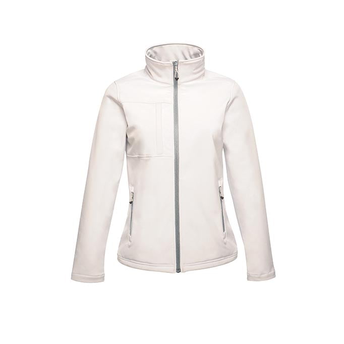 weiss jacke mit logo