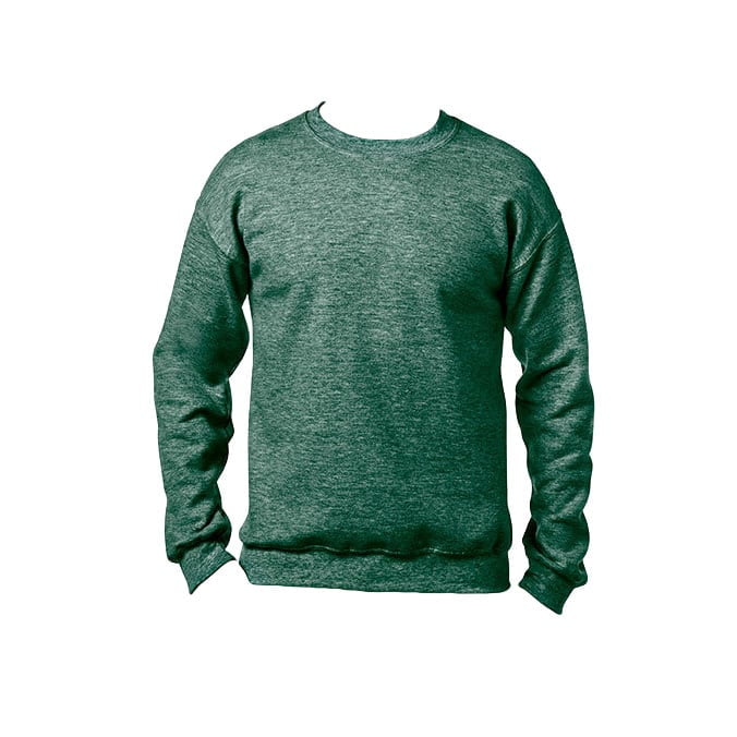 Heather Sport Dark Green - Bluza Crewneck Heavy Blend™