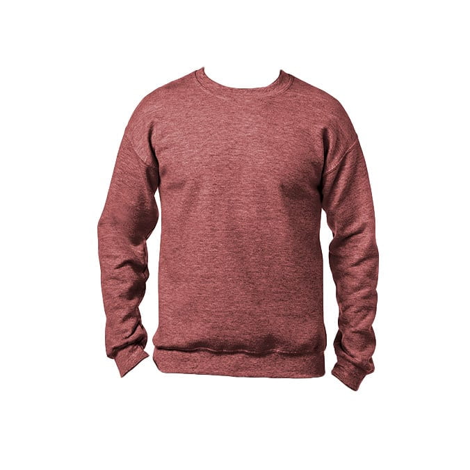 Heather Sport Dark Maroon - Bluza Crewneck Heavy Blend™