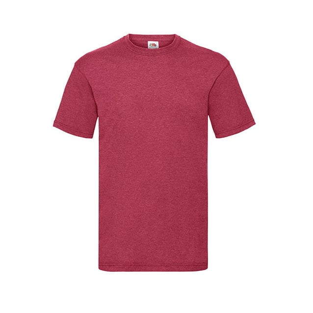 Czerwona koszulka do własnego haftu Fruit of the Loom 61-036-0