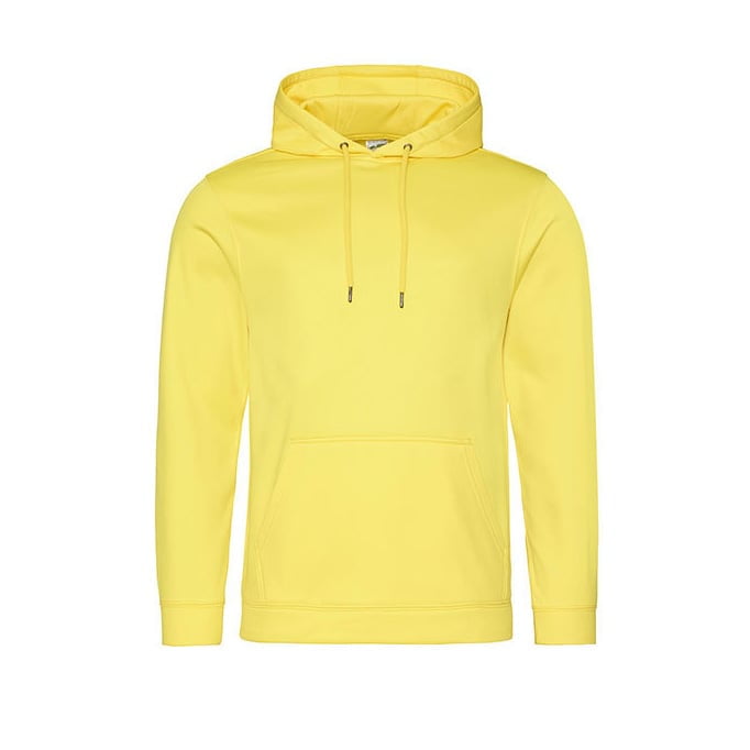 Sun Yellow - Bluza z kapturem Sport Polyester