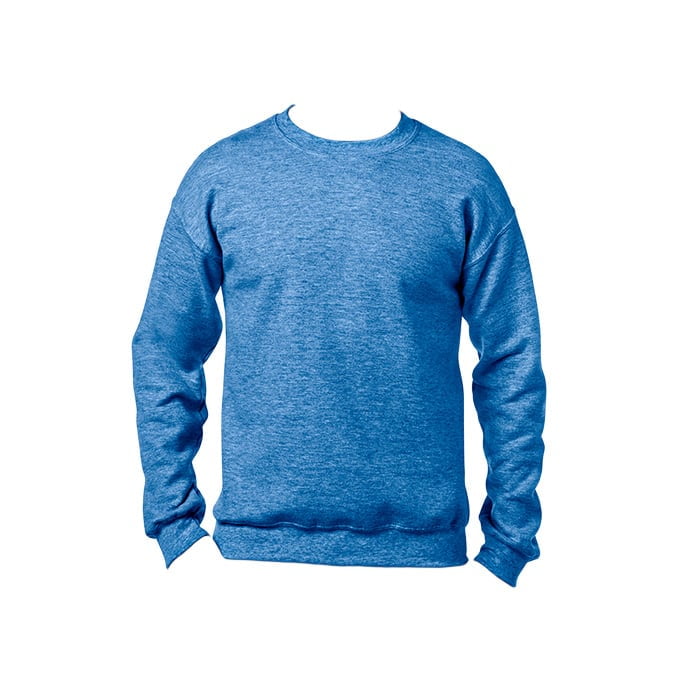 Heather Sport Roral Blue - Bluza Crewneck Heavy Blend™