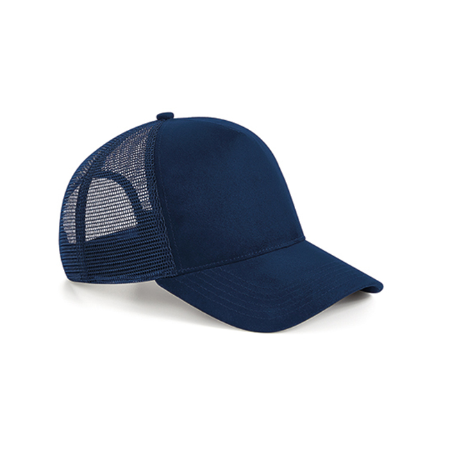 French Navy - Czapka zamszowa Trucker Snapback