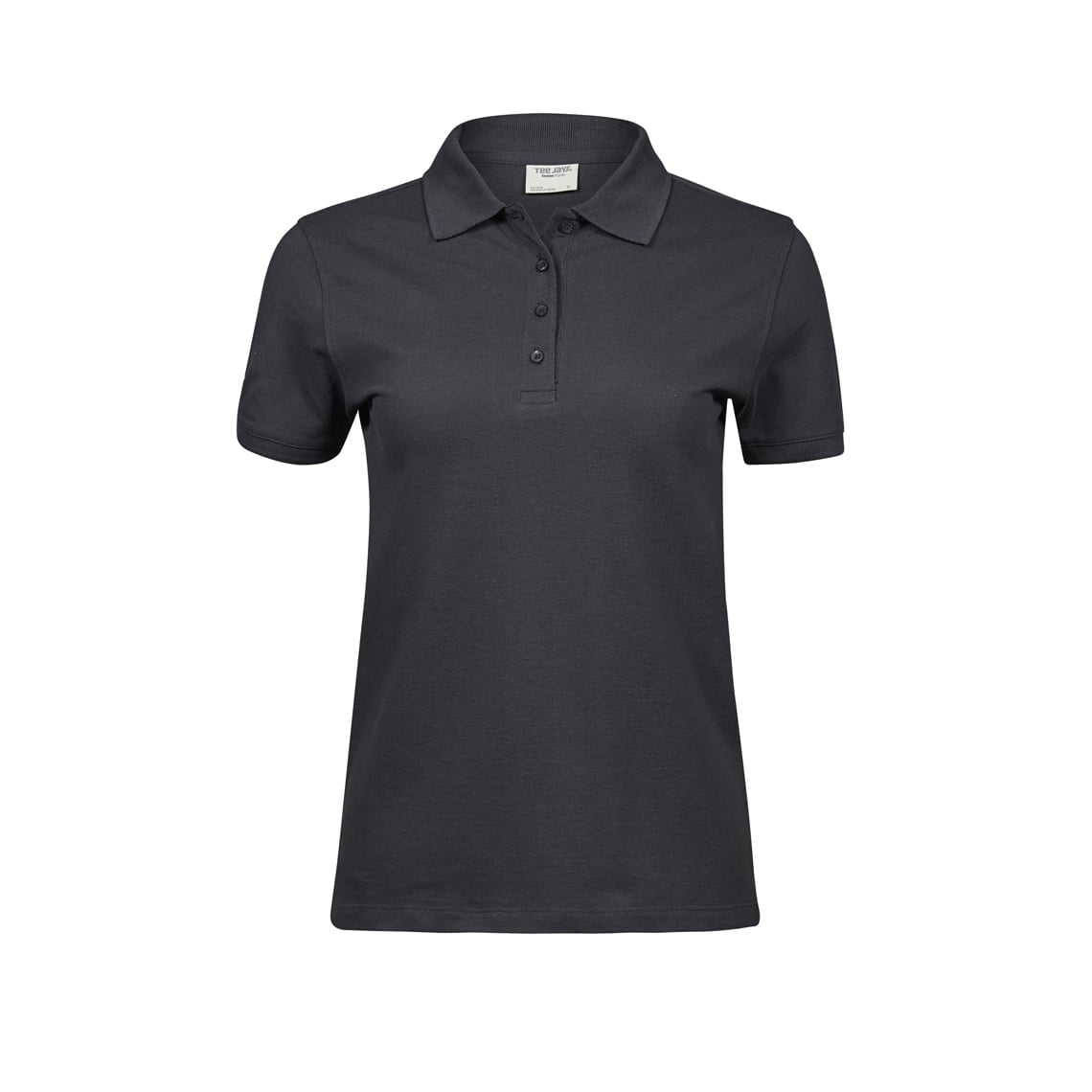 Dark Grey - Damska koszulka polo HEAVY