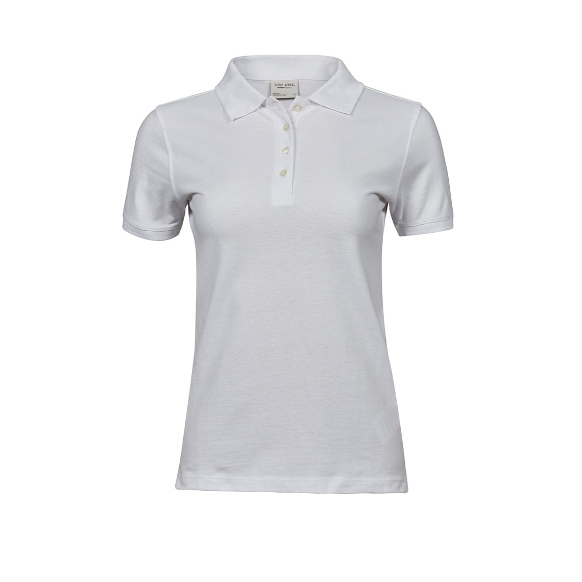 White - Damska koszulka polo HEAVY