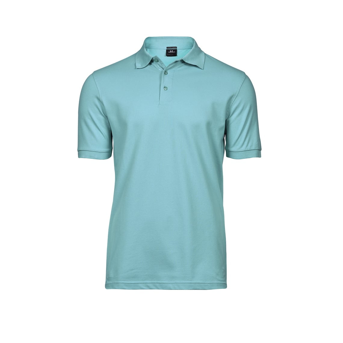 Aqua - Męska koszulka polo Luxury Stretch