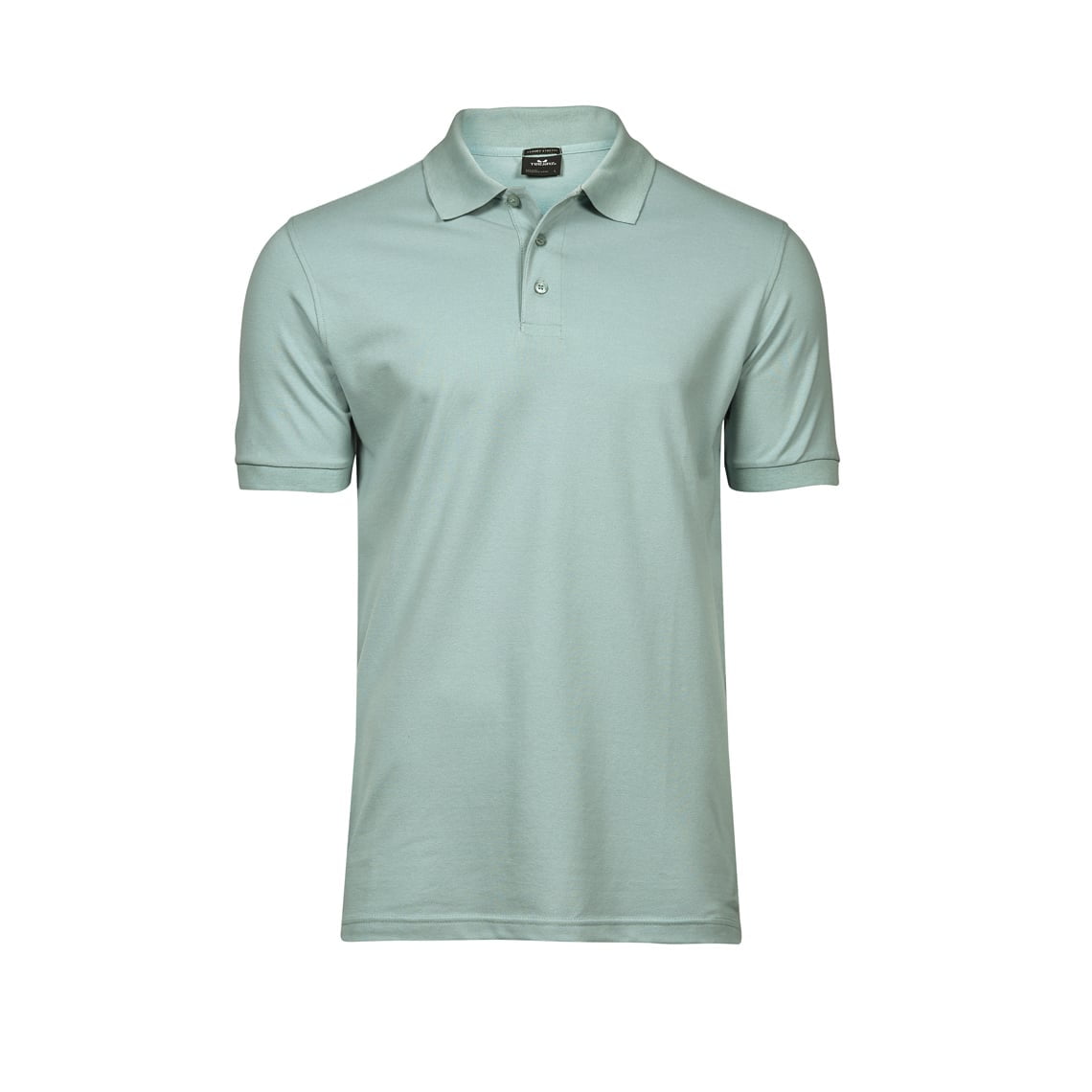 Dusty Green - Męska koszulka polo Luxury Stretch