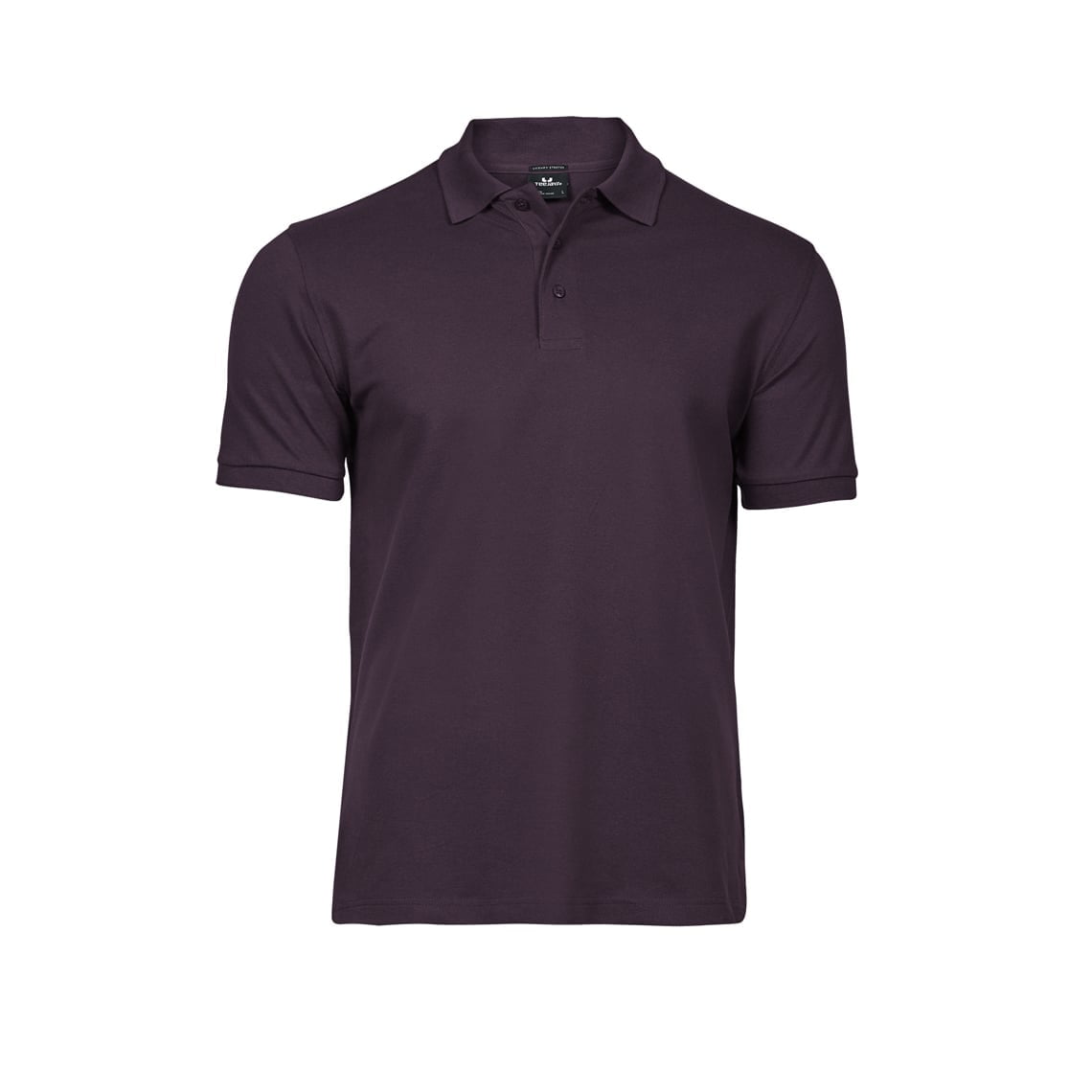 Plum - Męska koszulka polo Luxury Stretch