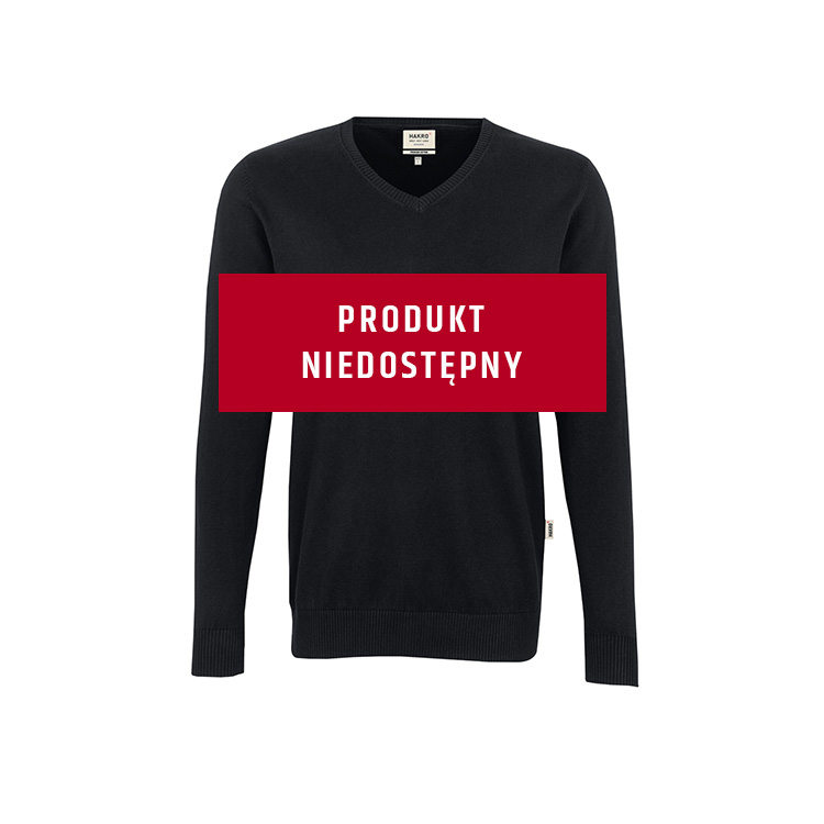 Męski bawełniany pullover w serek 143