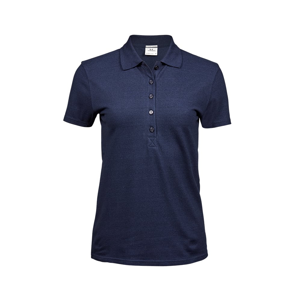 Denim - Damska koszulka polo Luxury Stretch