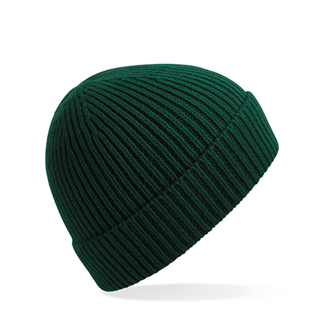 Bottle Green - Czapka dzianinowa beanie