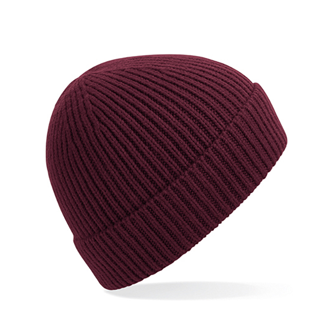 Burgundy - Czapka dzianinowa beanie