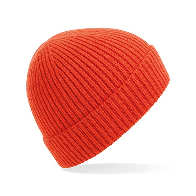 Fire Red - Czapka dzianinowa beanie