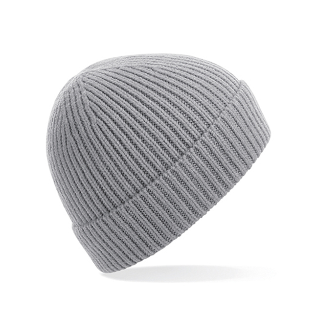 Light Grey - Czapka dzianinowa beanie