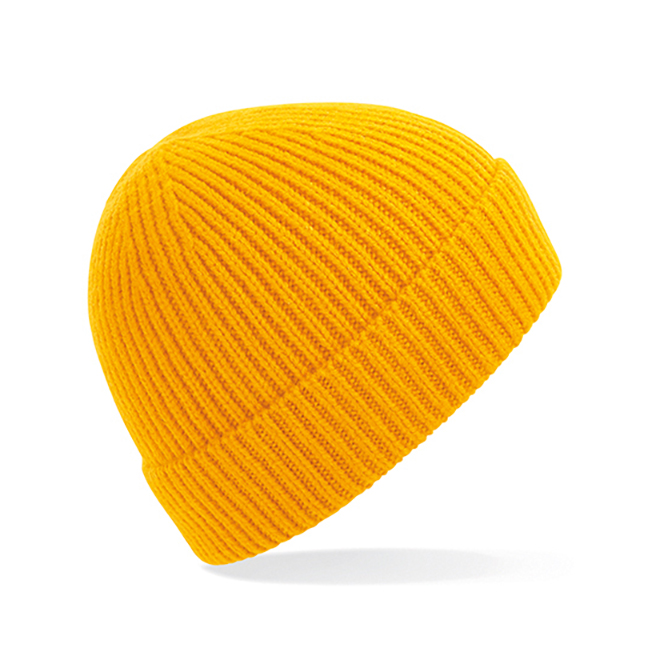 Sun Yellow - Czapka dzianinowa beanie