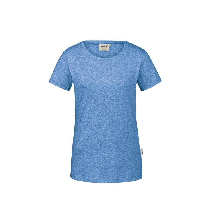 Mottled Pastel Blue - Damski t-shirt organiczny GOTS 171