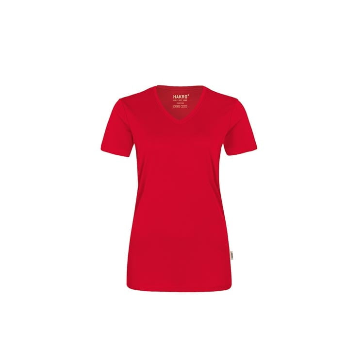 Czerwony t-shirt Hakro Coolmax 187