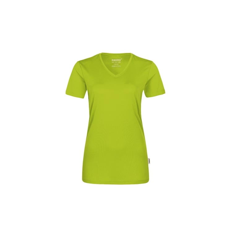 Limonkowy t-shirt Hakro Coolmax 187