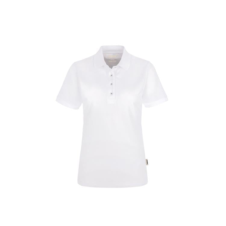 White - Damska koszulka polo COOLMAX® 206