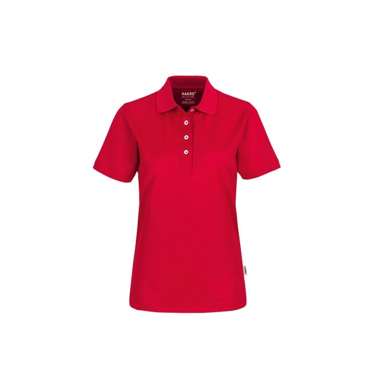 Red - Damska koszulka polo COOLMAX® 206