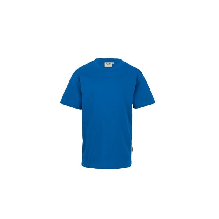 Niebieski dziecięcy t-shirt HAKRO 210