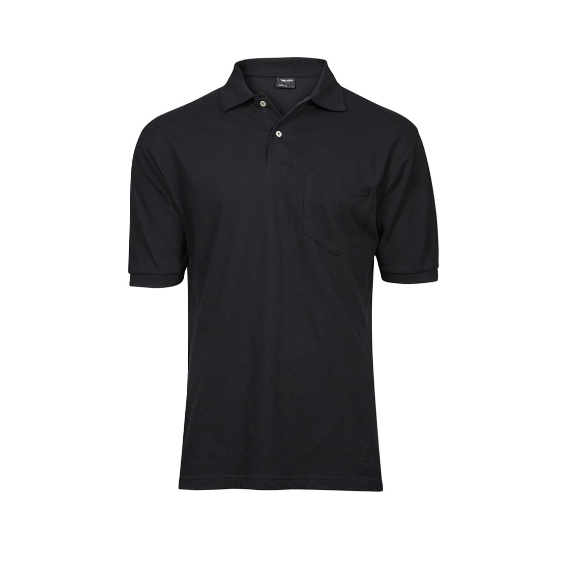 Black - Koszulka polo z kieszonką Pocket