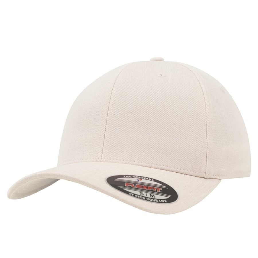 brzoskwiniowa flexfit melange cap