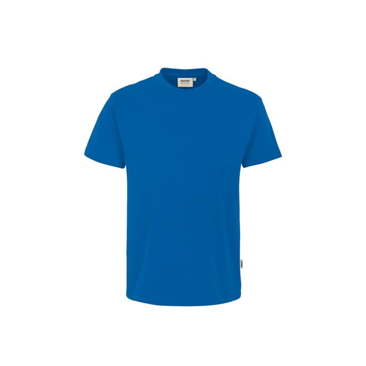 Ciemnoniebieski t-shirt dla pracowników z drukowanym logo Hakro Performance 281