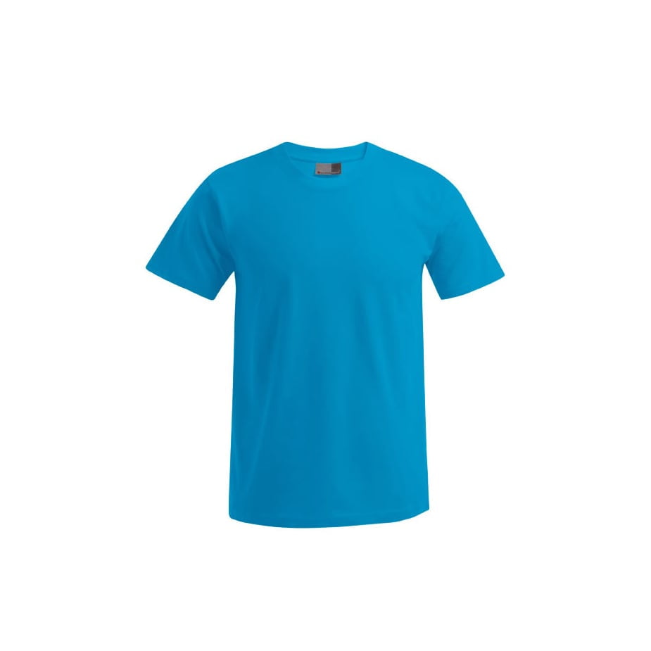 Niebieska koszulka z drukowanym własnym logo Promodoro Premium 3000/3099