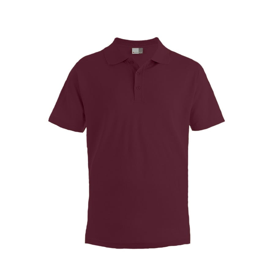 Burgundy - Męska koszulka polo Superior