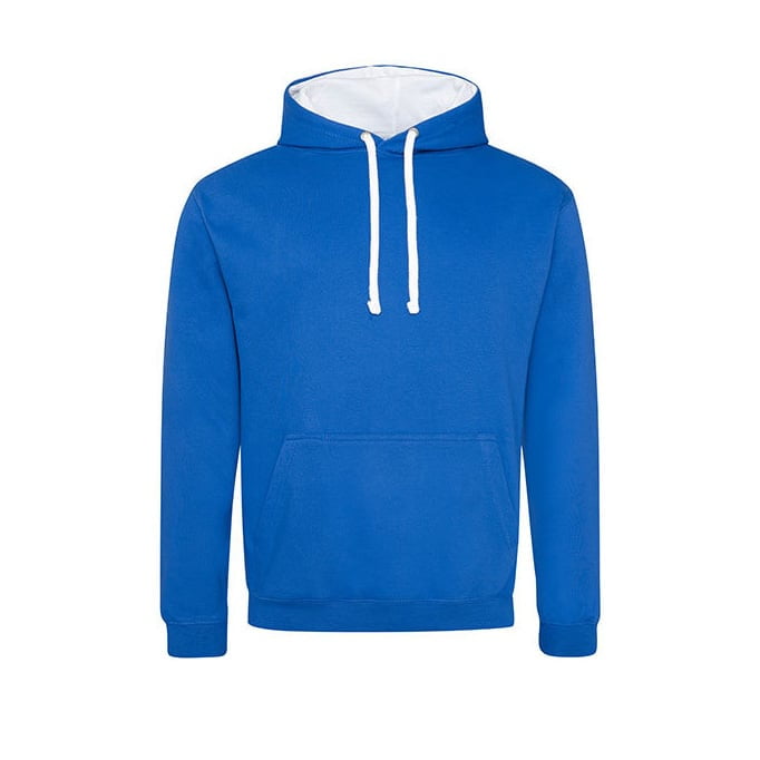 Royal Blue/Arctic White - Bluza z kapturem Varsity Hoodie