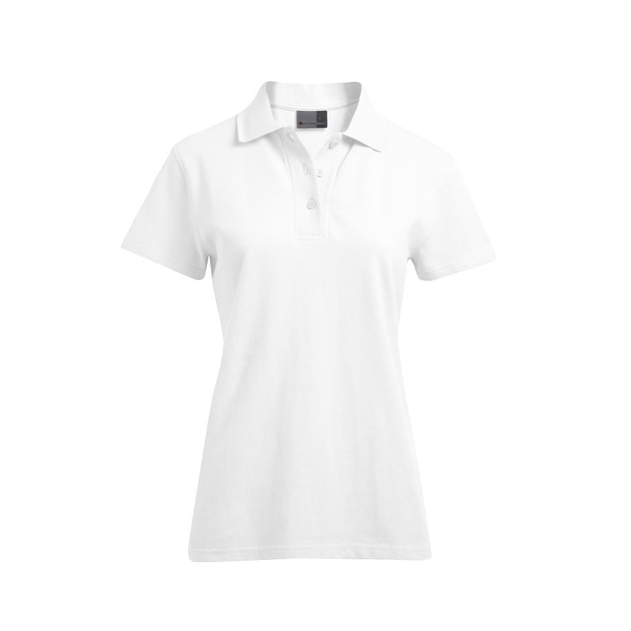 White - Ladies Poloshirt Superior
