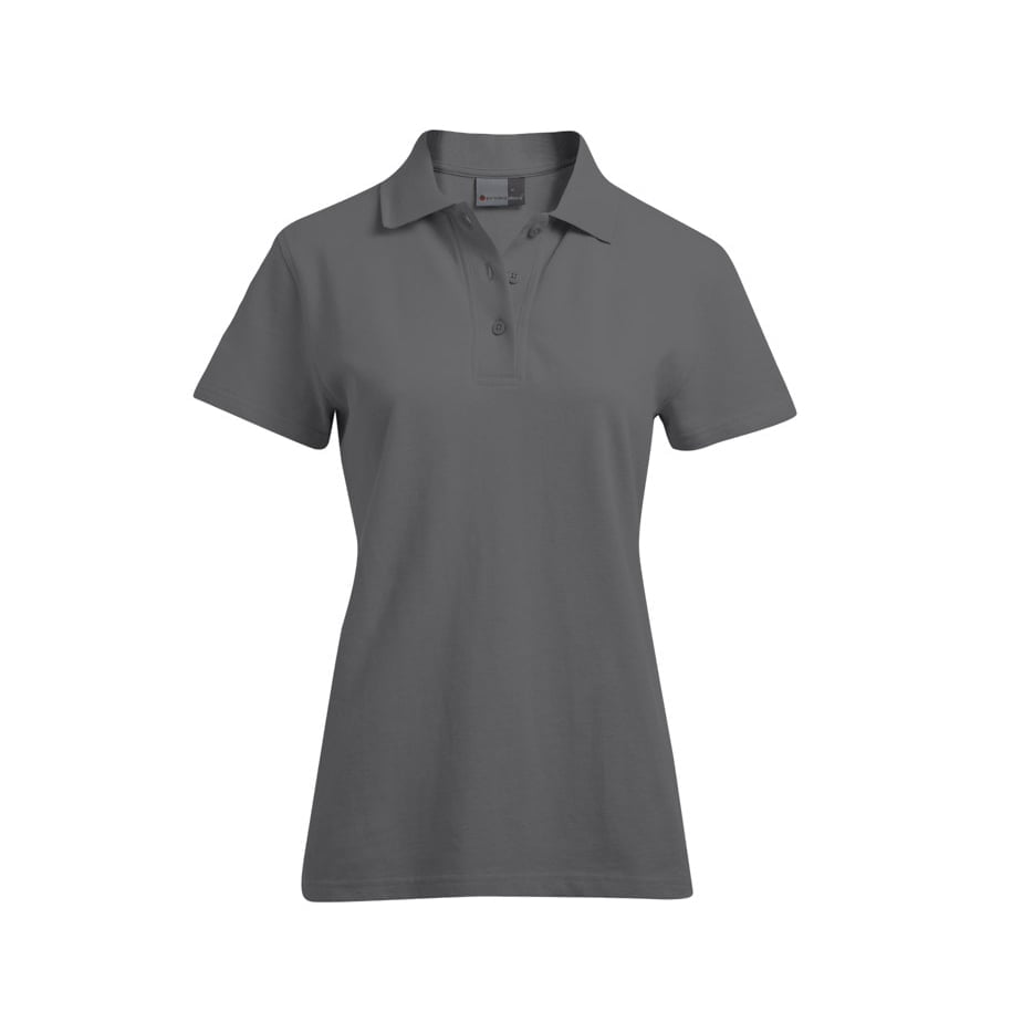 Light Grey - Damska koszulka polo Superior