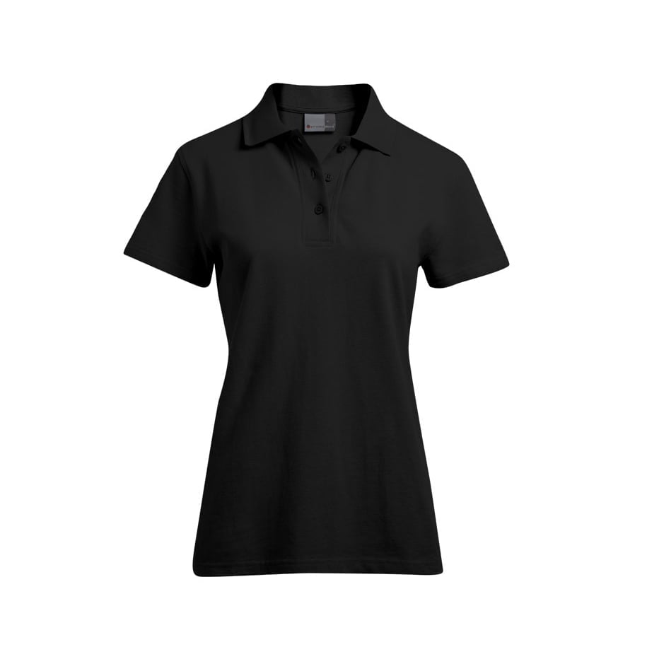 Black - Damska koszulka polo Superior