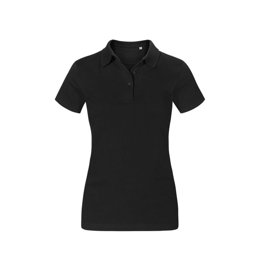 Black - Damska koszulka polo Jersey